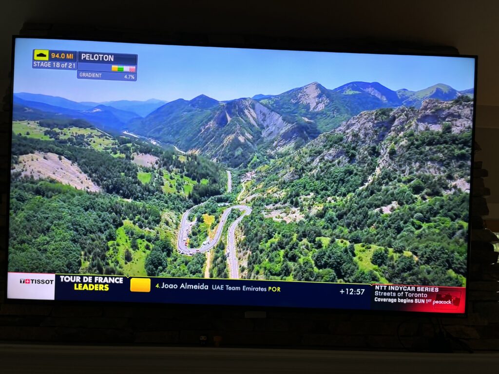 Watching the Tour de France and meeting Steve Porino img 0860