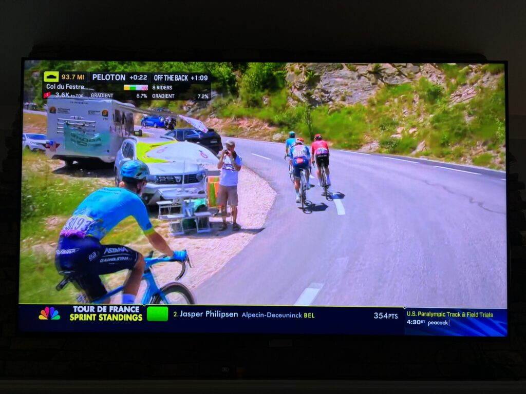 Watching the Tour de France and meeting Steve Porino img 0869