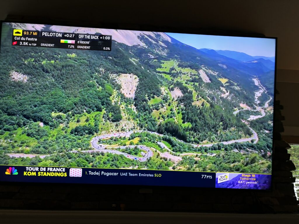 Watching the Tour de France and meeting Steve Porino img 0870