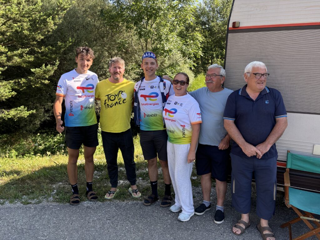 Watching the Tour de France and meeting Steve Porino img 8643