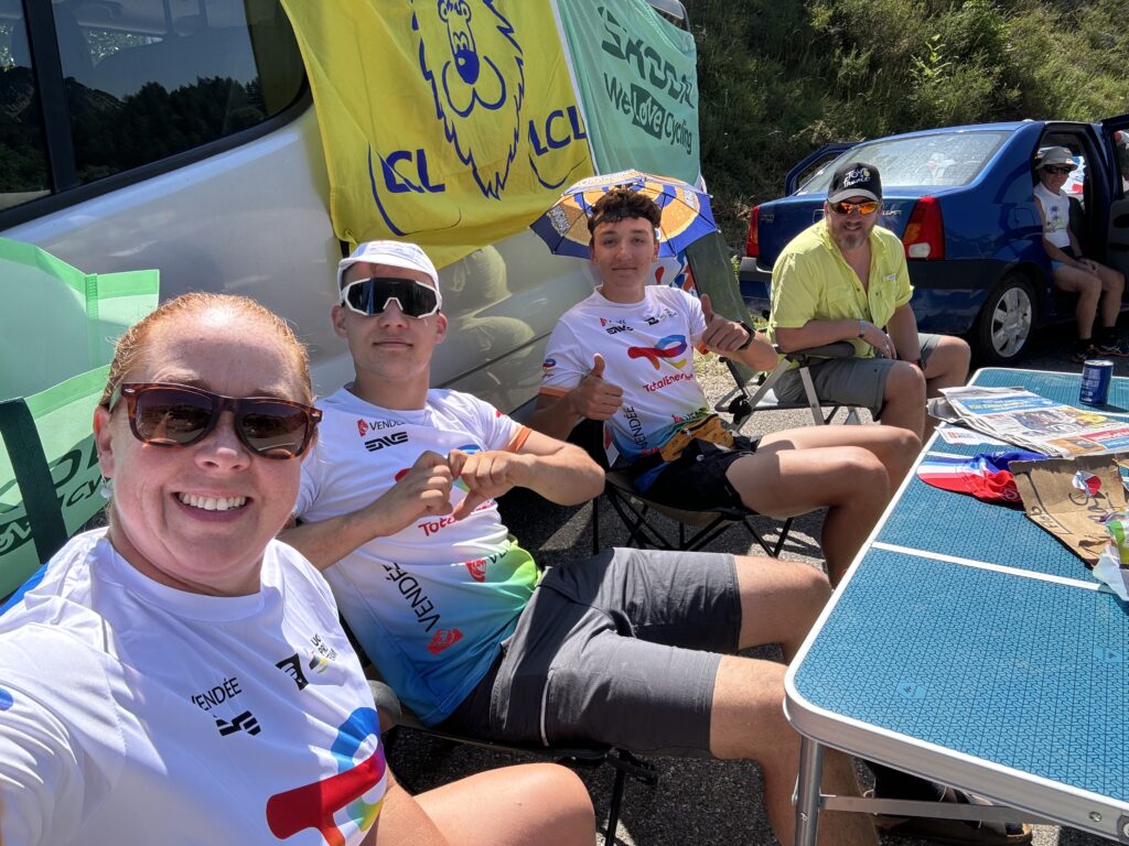 Watching the Tour de France and meeting Steve Porino img 8652