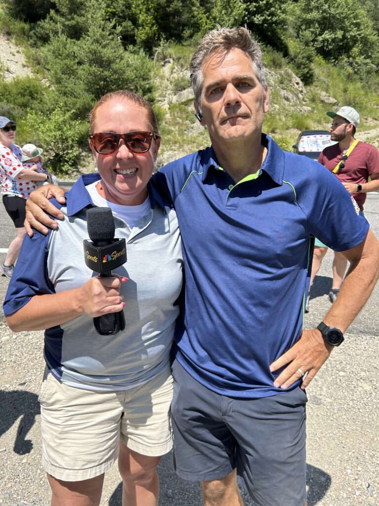 Watching the Tour de France and meeting Steve Porino img 9152